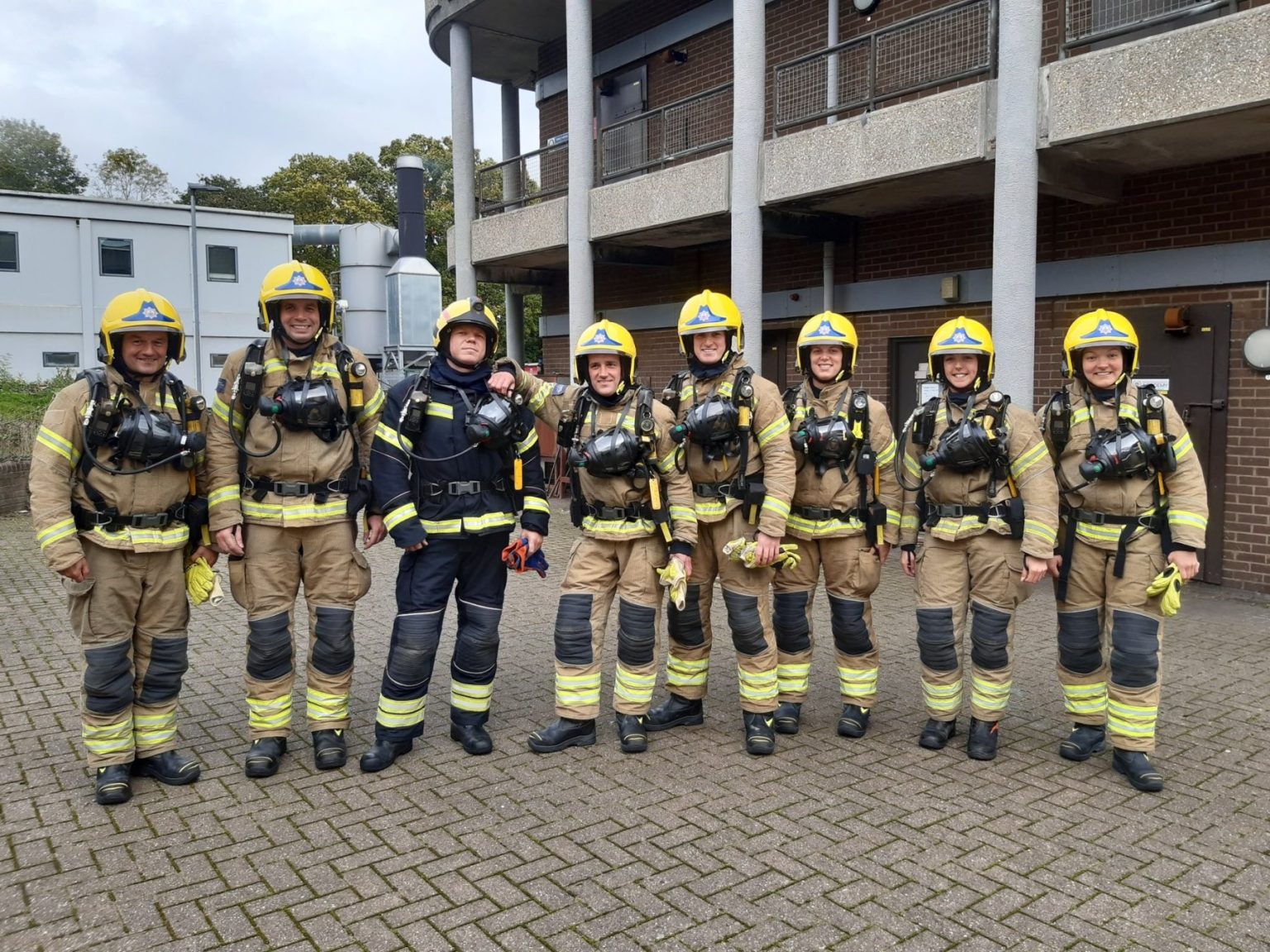 New Recruits Complete Firefighter Training With A Graduation Ceremony 