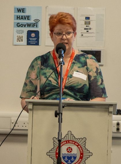 HIWFRS Volunteer Manager Lee Joss